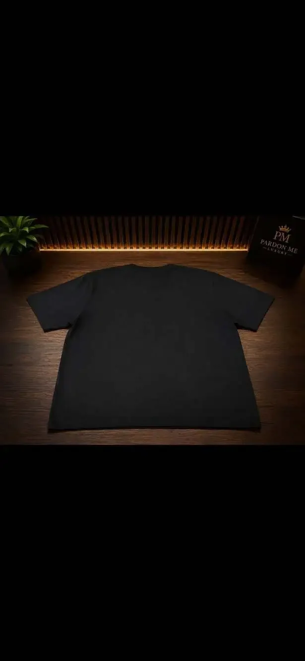 True Religion Men's Black Buddha Face Puff Print Crew Neck T-Shirt